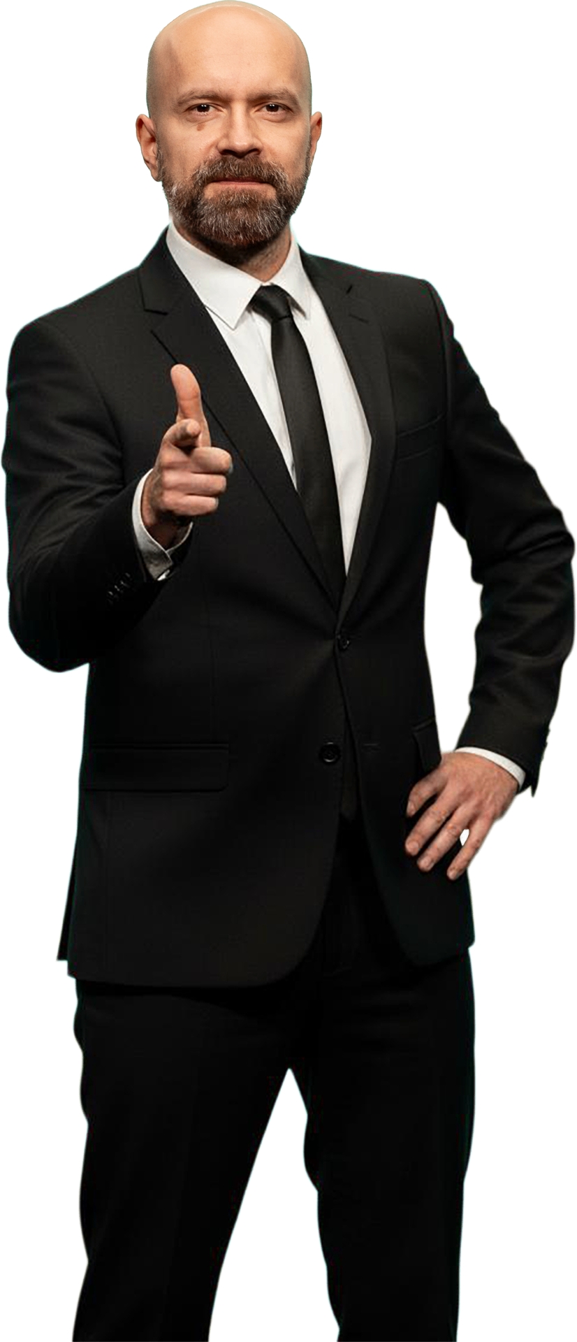 Mr P&L — Mr Powerpoint and Laughs, corporate comedian